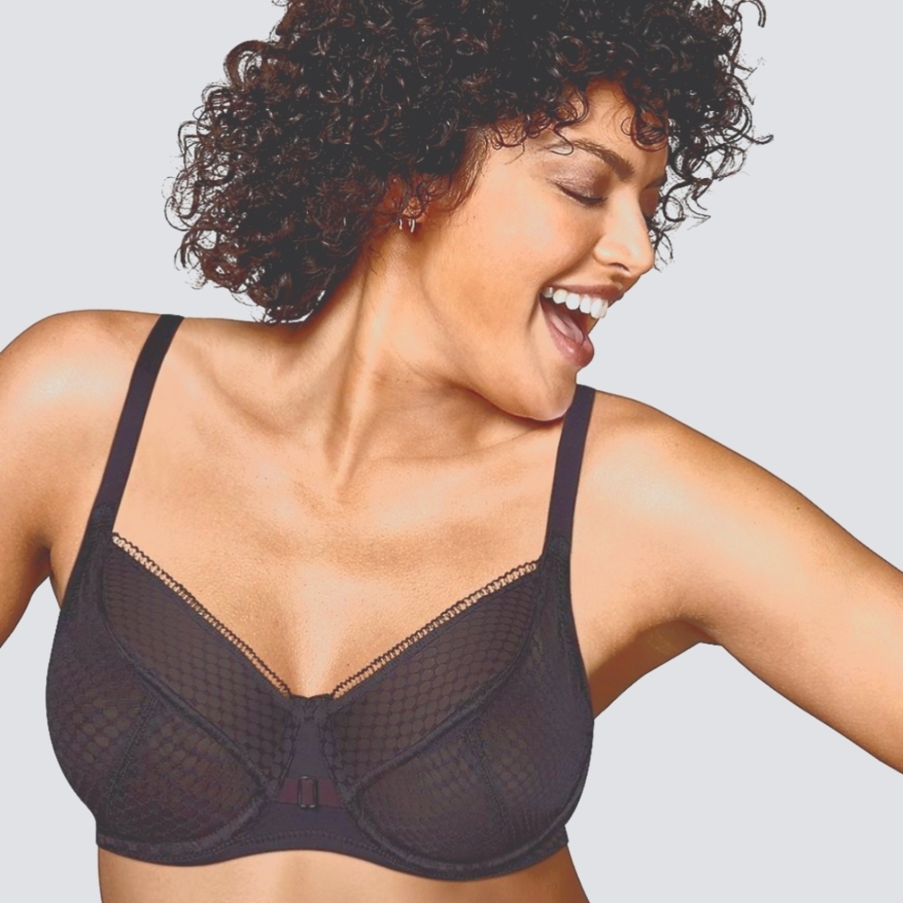 36D, 36DD or 36DDD unlined balconette US4713